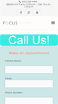 Mobile Screenshot of focuseyecenter.com